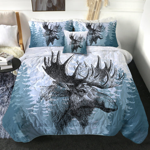 Image of 4 Great Moose SWBD0447 Comforter Set