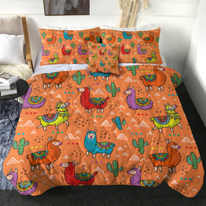 4 Pieces Dessert Themed SWBD0512 Comforter Set