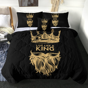 4 Pieces King SWBD0517 Comforter Set