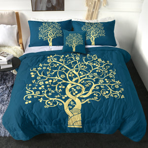 4 Pieces Tree Of Life SWBD0626 Comforter Set