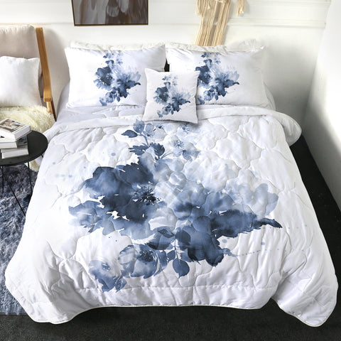Image of 4 Pieces Faded SWBD0661 Comforter Set