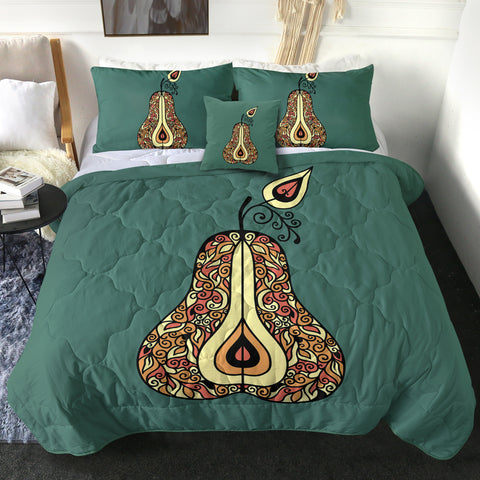 Image of 4 Pieces Pear SWBD0744 Comforter Set