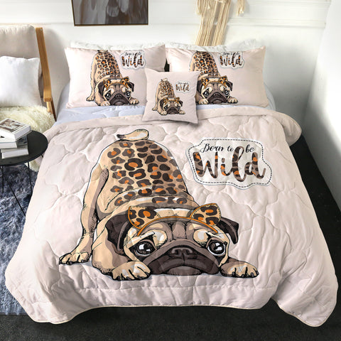 Image of 4 Pieces Born To Be Wild SWBD0762 Comforter Set