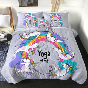 4 Pieces Yoga Time SWBD0771 Comforter Set