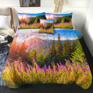 4 Pieces Nature Beauty SWBD0829 Comforter Set