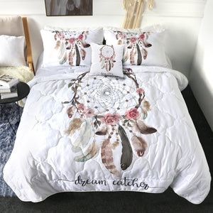 4 Pieces Dream Catcher SWBD0864 Comforter Set