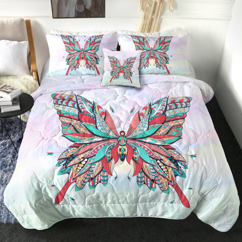 Image of 4 Pieces Butterfairy SWBD1094 Comforter Set