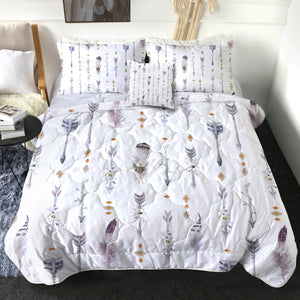 4 Pieces Feathered Arrows SWBD1096 Comforter Set