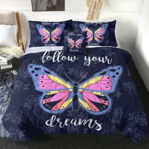4 Pieces Follow Your Dream SWBD1102 Comforter Set