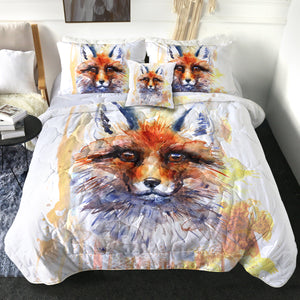 4 Pieces Fox SWBD1106 Comforter Set