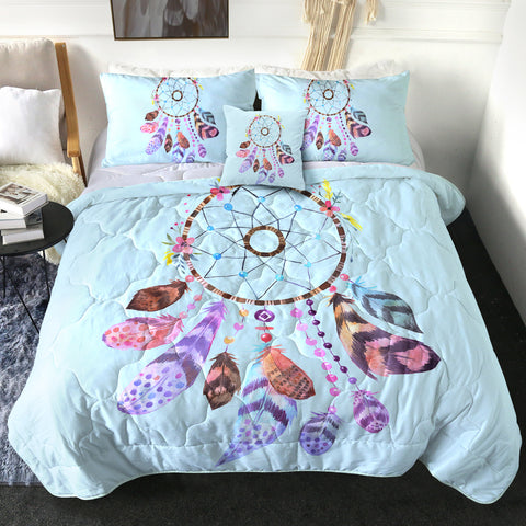 Image of 4 Pieces Dream Catcher SWBD1108 Comforter Set