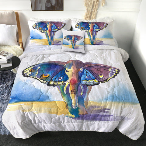 Image of 4 Pieces Elly In Disguise SWBD1109 Comforter Set