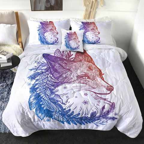 Image of 4 Pieces Luna Fox SWBD1112 Comforter Set