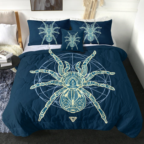 Image of 4 Pieces Tarantula SWBD1158 Comforter Set