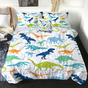 4 Pieces Dinos SWBD1167 Comforter Set