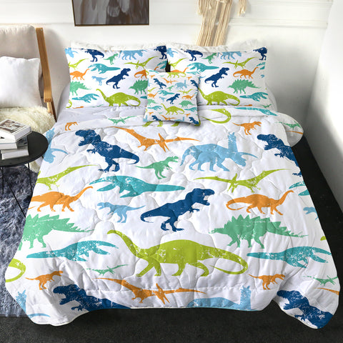 Image of 4 Pieces Dinos SWBD1167 Comforter Set