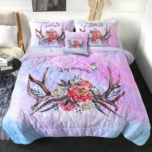 4 Pieces Stay Awesome SWBD1190 Comforter Set