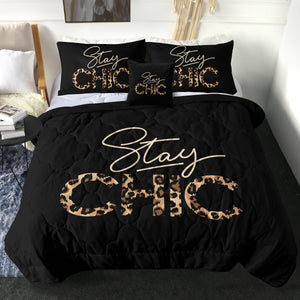 4 Pieces Stay Chic SWBD1197 Comforter Set