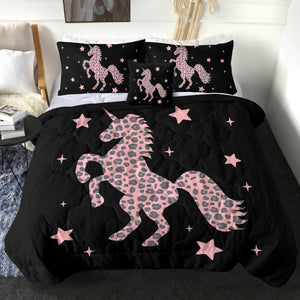 4 Pieces Unicorn SWBD1201 Comforter Set
