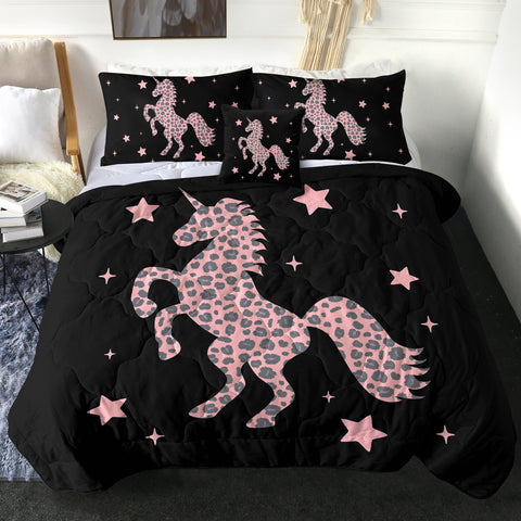 Image of 4 Pieces Unicorn SWBD1201 Comforter Set