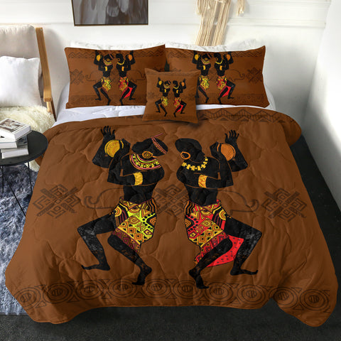 Image of 4 Pieces Tribal Dance SWBD1292 Comforter Set