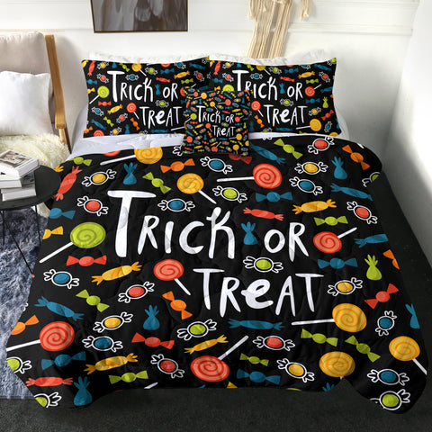 Image of 4 Pieces Trick Or Treat SWBD1361 Comforter Set
