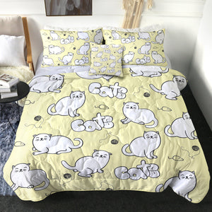 4 Pieces Fat Cats SWBD1384 Comforter Set
