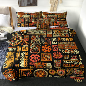 4 Pieces Ancient Scripture SWBD1396 Comforter Set