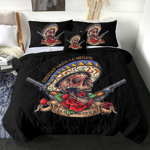 Image of 4 Pieces Mexican Gangster SWBD1552 Comforter Se