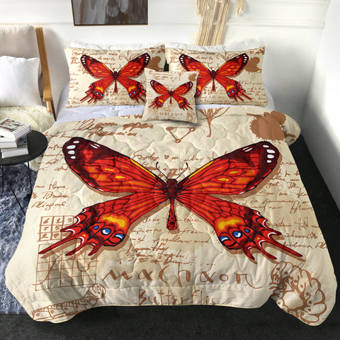 Image of 4 Pieces Machaon SWBD1558 Comforter Set