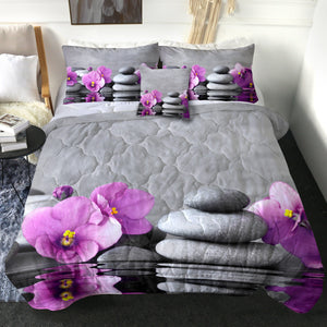 4 Pieces Zen SWBD1560 Comforter Set