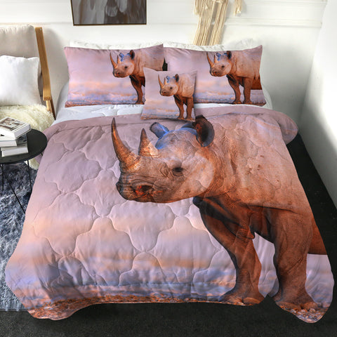 Image of 4 Pieces Rhino SWBD1634 Comforter Set