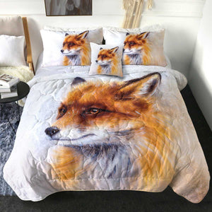 4 Pieces Fox SWBD1671 Comforter Set