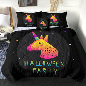 4 Pieces Halloween Party SWBD1753 Comforter Set