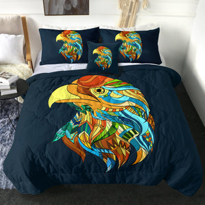 4 Pieces Hawk SWBD1827 Comforter Set