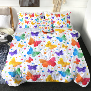 4 Pieces Butterflies SWBD1840 Comforter Set