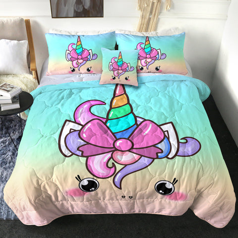 Image of 4 Pieces Magic Horn SWBD1850 Comforter Set