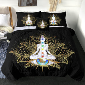 4 Pieces Buddha SWBD1894 Comforter Set