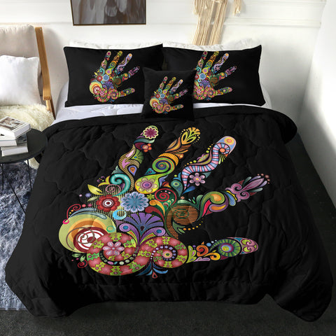 Image of 4 Pieces Magic Hand SWBD1996 Comforter Set