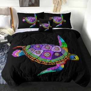 4 Pieces Turtle SWBD2005 Comforter Set