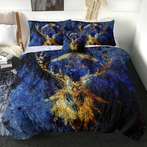 4 Pieces Antler SWBD2018 Comforter Set