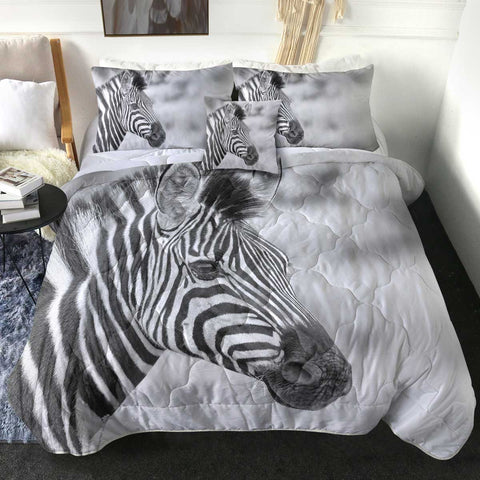 Image of 4 Pieces Zebra SWBD2024 Comforter Set