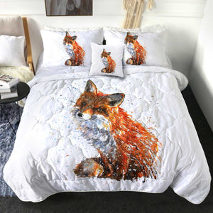 4 Pieces Fox SWBD2037 Comforter Set