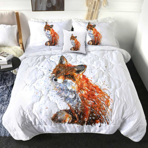 Image of 4 Pieces Fox SWBD2037 Comforter Set