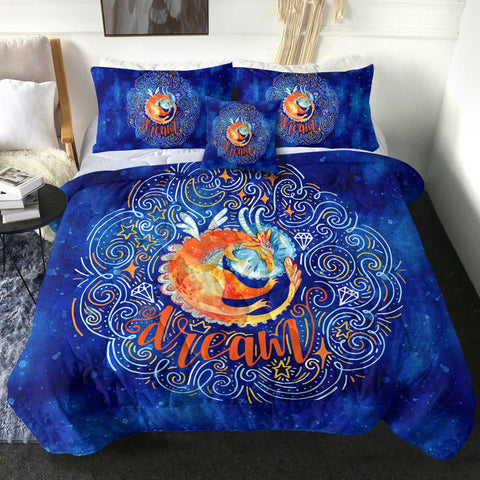 Image of 4 Pieces Dream Phoenix SWBD2038 Comforter Set