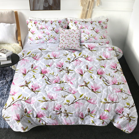 Image of 4 Pieces Blossom SWBD2061 Comforter Set