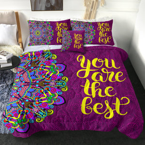 4 Pieces You Are The Best SWBD2063 Comforter Set