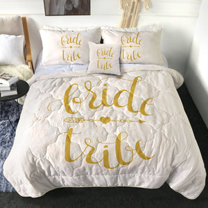 4 Pieces Bride Tribe SWBD2077 Comforter Set