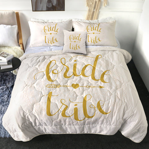 Image of 4 Pieces Bride Tribe SWBD2077 Comforter Set