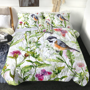 4 Pieces Sparrow SWBD2227 Comforter Set